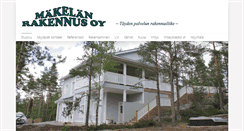 Desktop Screenshot of makelanrakennus.fi